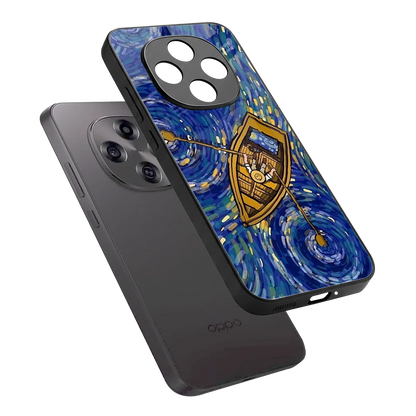 Ocean Voyage sleek oppo f31 pro 5g cover with tempered glass back and TPU edges