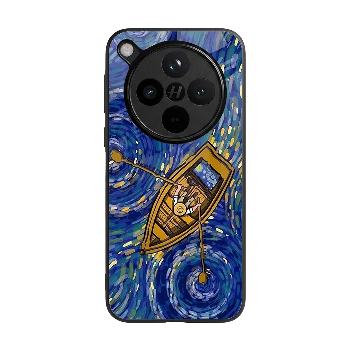 Ocean Voyage back phone cover | glass case for oppo find x8