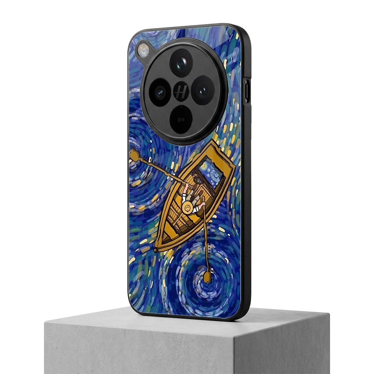 Ocean Voyage oppo find x8 mobile cover | shockproof glass phone case