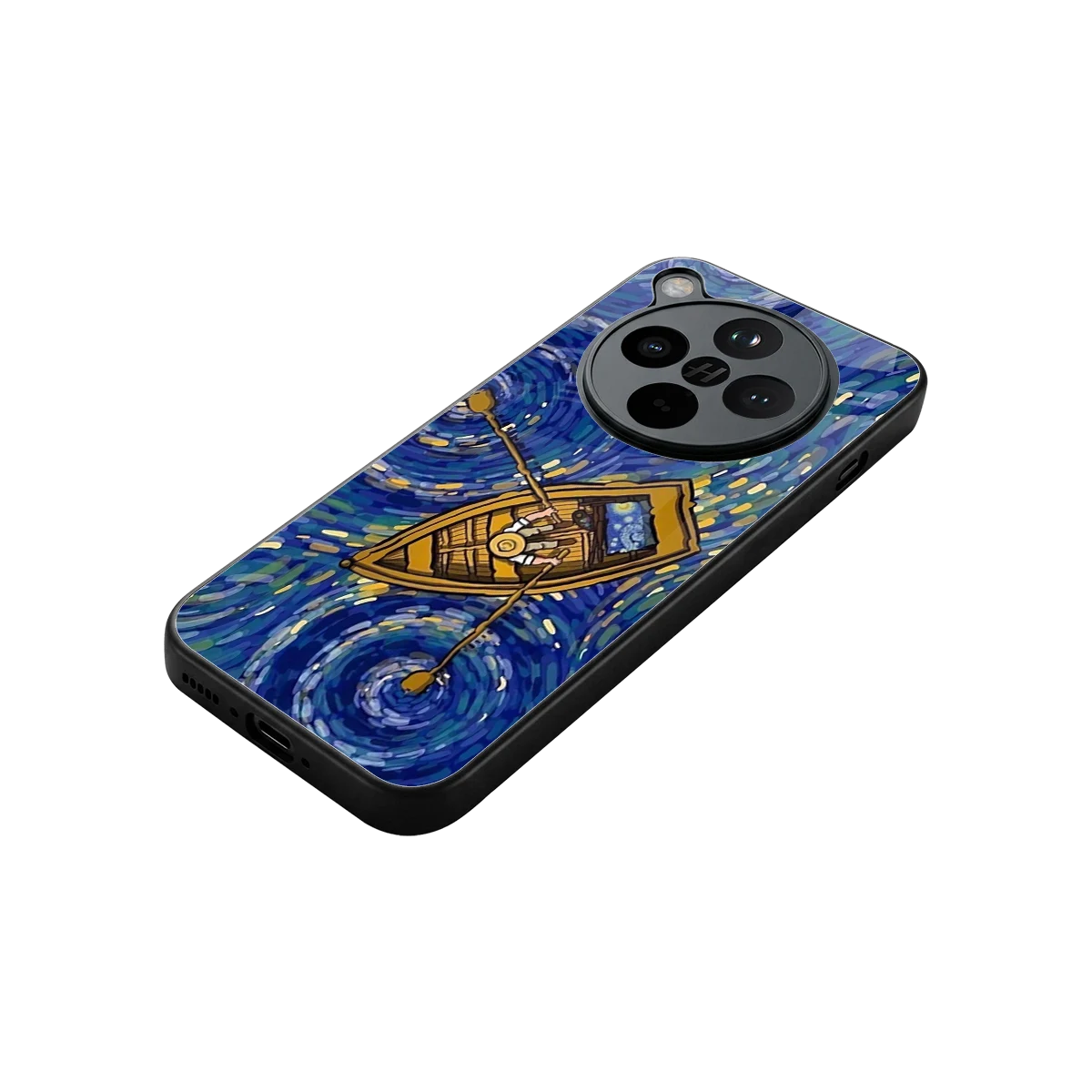 Ocean Voyage stylish phone case for oppo find x8 | glossy glass and slim fit