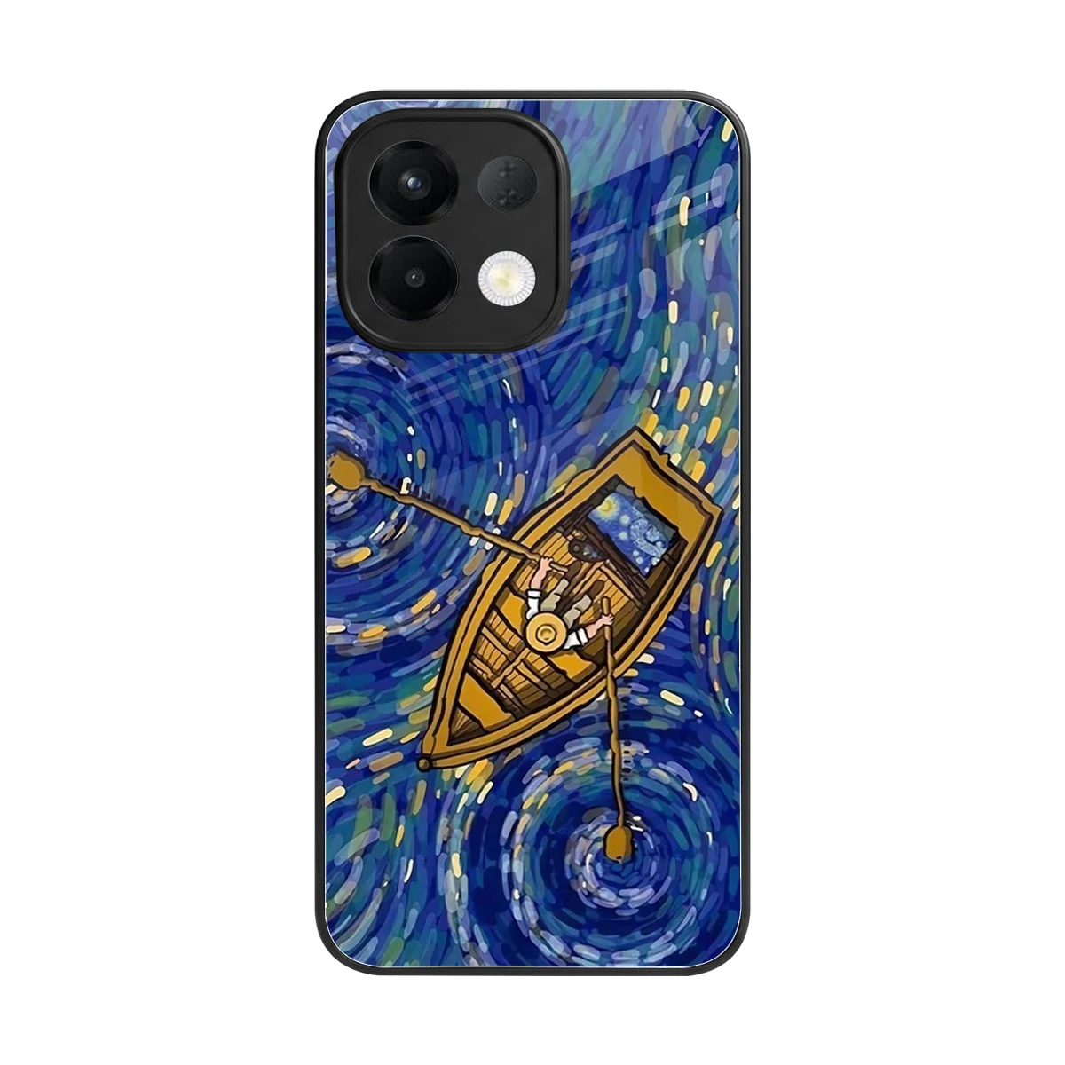 Ocean Voyage back phone cover | glass case for oppo k13 5g