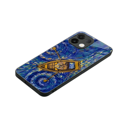 Ocean Voyage stylish phone case for oppo k13 5g | glossy glass and slim fit