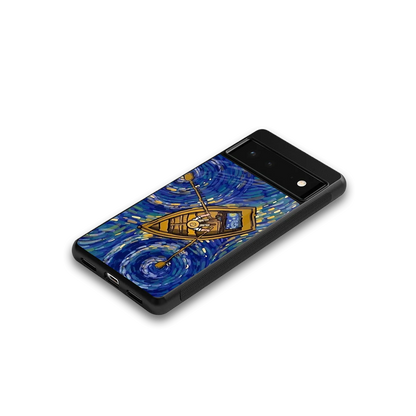 Ocean Voyage google pixel 6a mobile cover | shockproof glass phone case