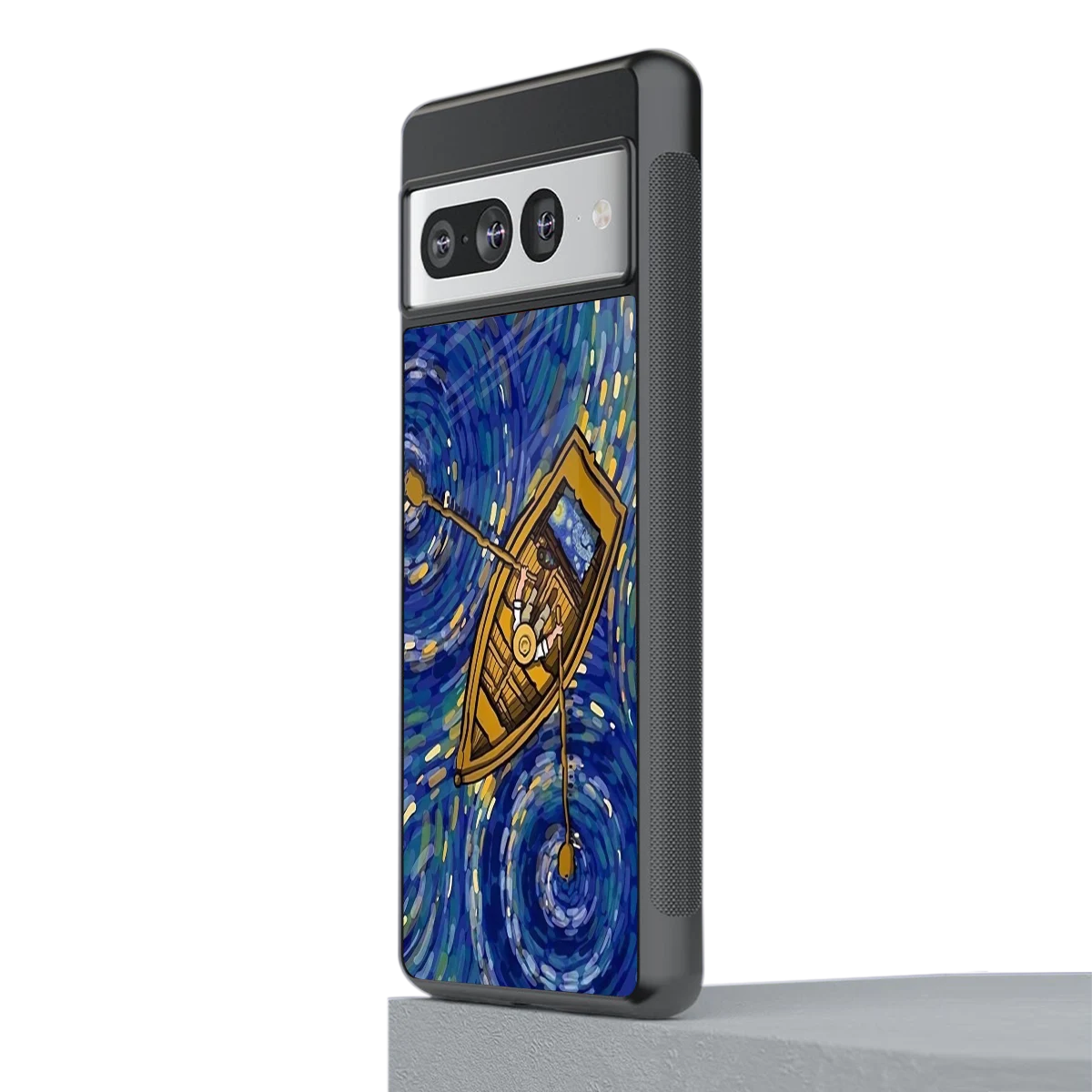 Ocean Voyage stylish phone case for google pixel 7 pro | glossy glass and slim fit