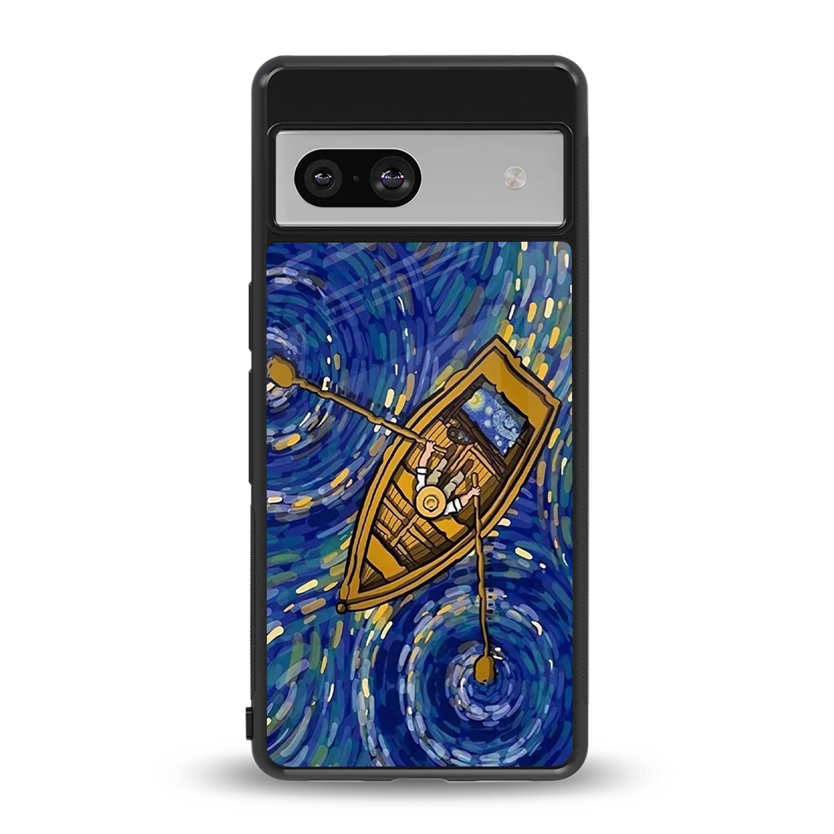 Ocean Voyage back phone cover | glass case for google pixel 7a