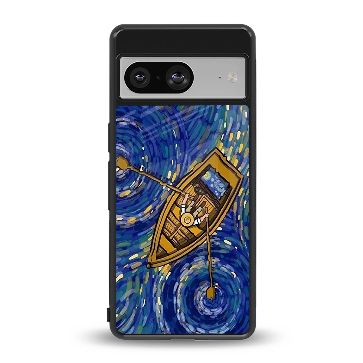 Ocean Voyage back phone cover | glass case for google pixel 8