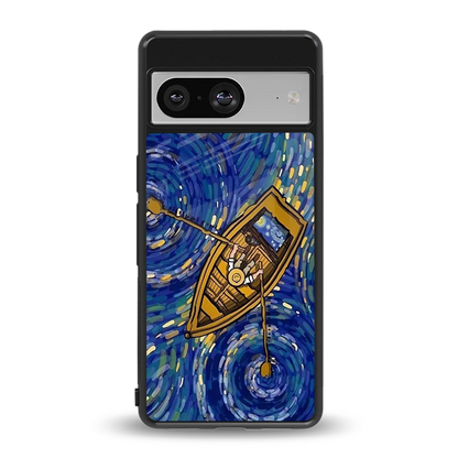 Ocean Voyage back phone cover | glass case for google pixel 8