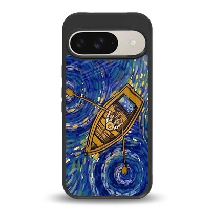 Ocean Voyage back phone cover | glass case for google pixel 9