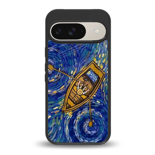 Ocean Voyage back phone cover | glass case for google pixel 9
