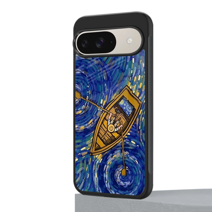 Ocean Voyage google pixel 9 mobile cover | shockproof glass phone case