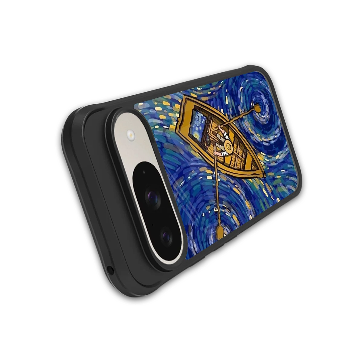 Ocean Voyage stylish phone case for google pixel 9 | glossy glass and slim fit