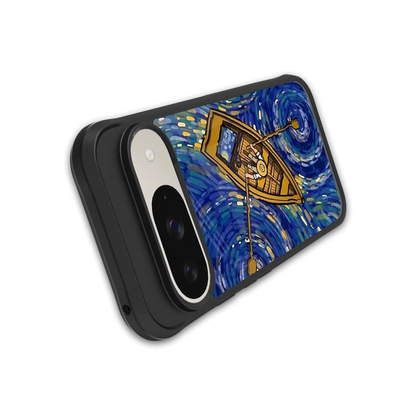 Ocean Voyage stylish phone case for google pixel 9 | glossy glass and slim fit