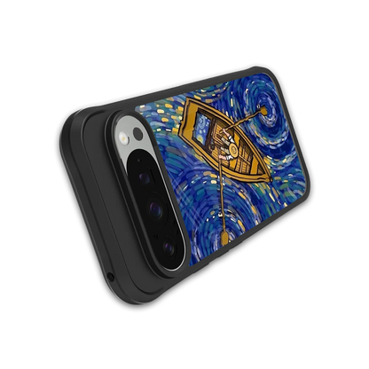 Ocean Voyage stylish phone case for google pixel 9 pro xl | glossy glass and slim fit