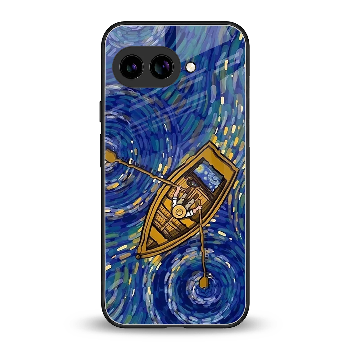 Ocean Voyage back phone cover | glass case for google pixel 10a