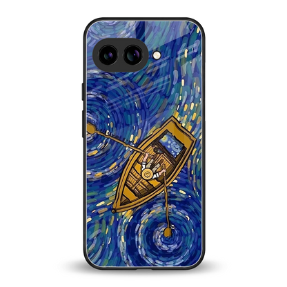 Ocean Voyage back phone cover | glass case for google pixel 10a