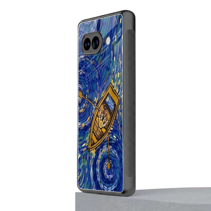 Ocean Voyage google pixel 9a mobile cover | shockproof glass phone case
