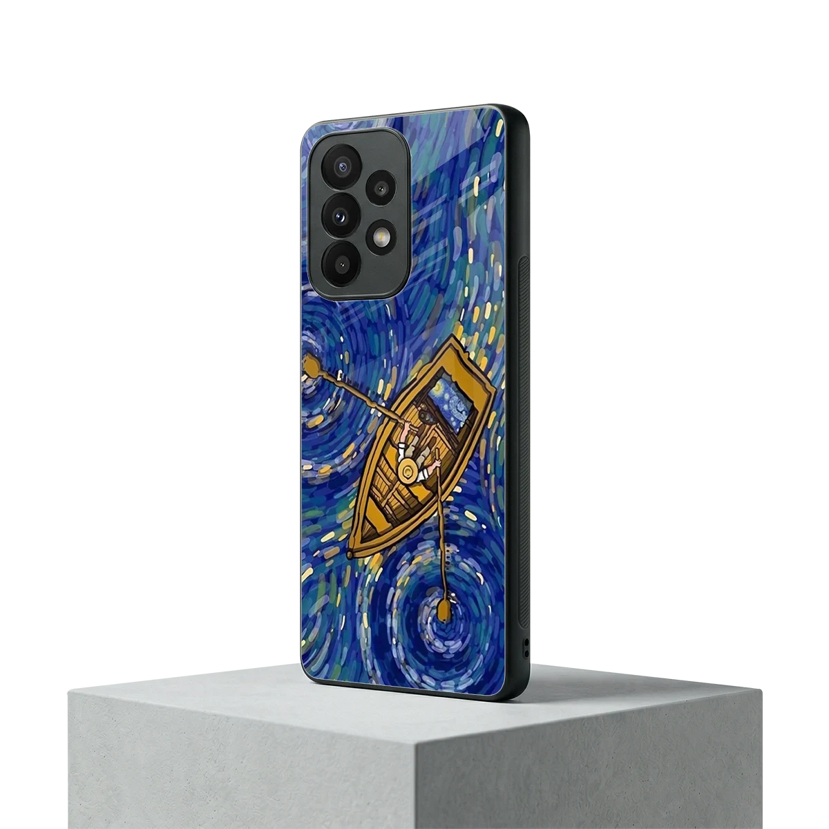 Ocean Voyage samsung galaxy a23 mobile cover | shockproof glass phone case