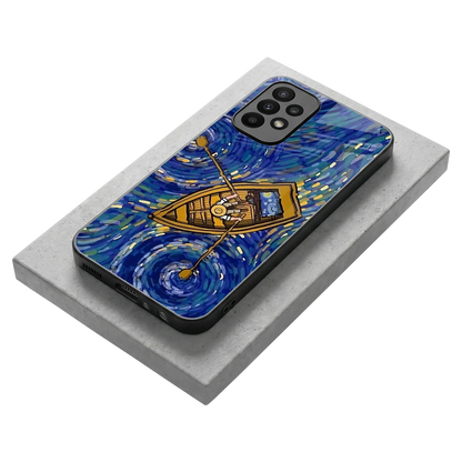 Ocean Voyage stylish phone case for samsung galaxy a23 | glossy glass and slim fit