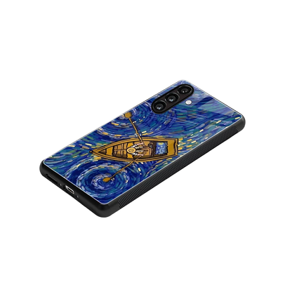 Ocean Voyage stylish phone case for samsung galaxy a55 5g | glossy glass and slim fit