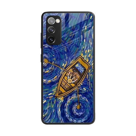 Ocean Voyage back phone cover | glass case for samsung galaxy s20 fe