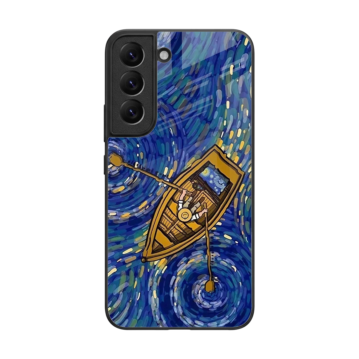Ocean Voyage back phone cover | glass case for samsung galaxy s22