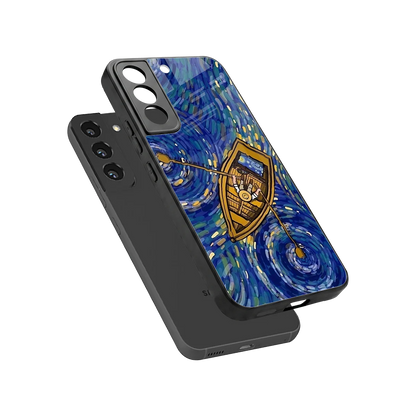 Ocean Voyage sleek samsung galaxy s22 cover with tempered glass back and TPU edges