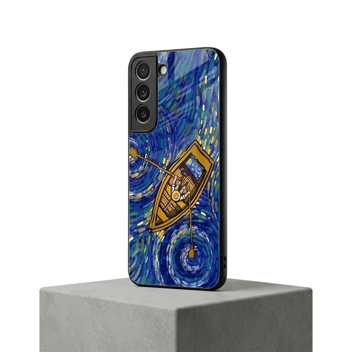 Ocean Voyage samsung galaxy s22 mobile cover | shockproof glass phone case