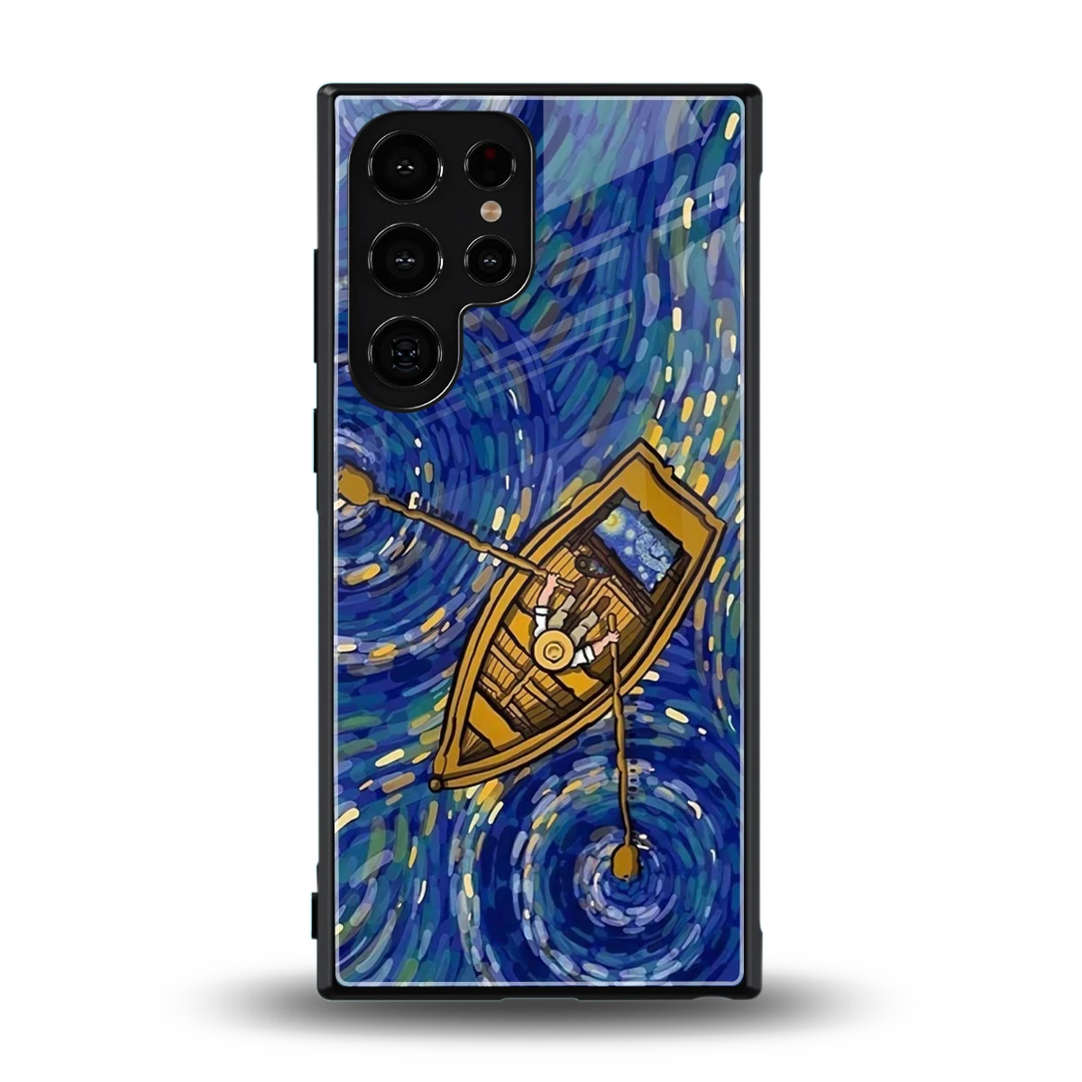 Ocean Voyage back phone cover | glass case for samsung galaxy s24 ultra
