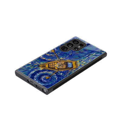 Ocean Voyage stylish phone case for samsung galaxy s24 ultra | glossy glass and slim fit