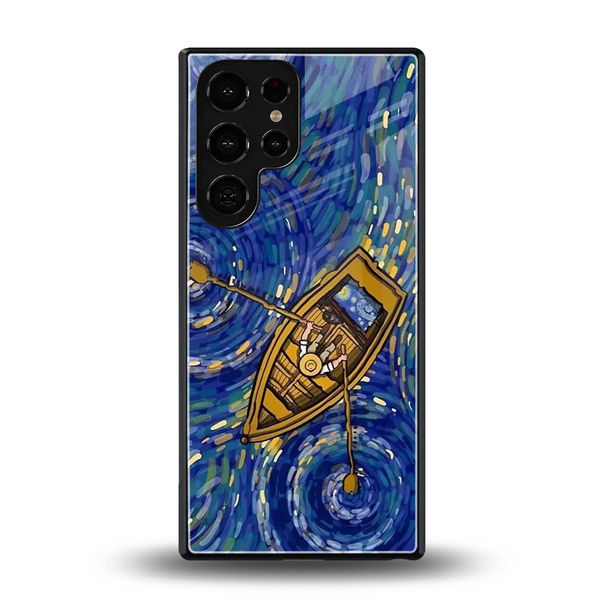 Ocean Voyage back phone cover | glass case for samsung galaxy s25 ultra