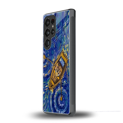 Ocean Voyage samsung galaxy s25 ultra mobile cover | shockproof glass phone case