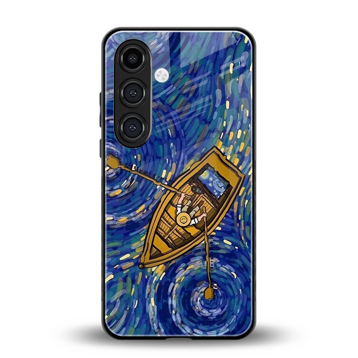 Ocean Voyage back phone cover | glass case for samsung galaxy s25
