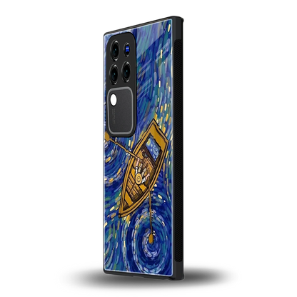 Ocean Voyagevivo v30 pro mobile cover | shockproof glass phone case