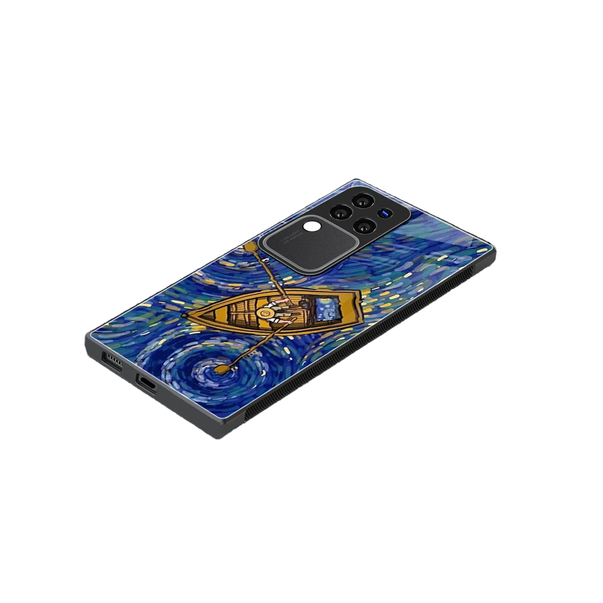 Ocean Voyage stylish phone case forvivo v30 pro | glossy glass and slim fit