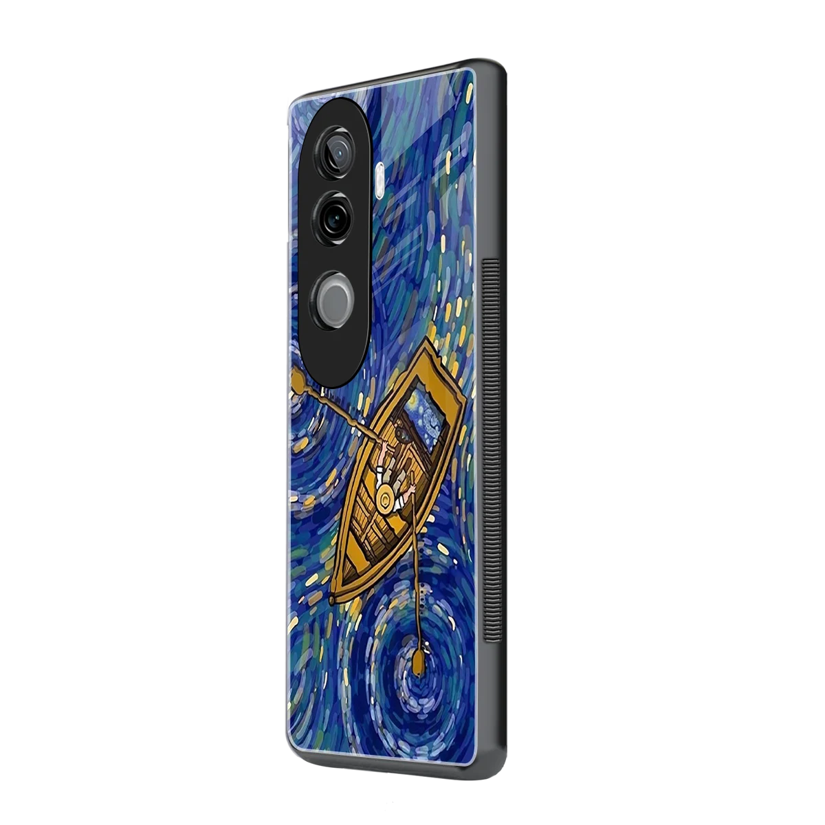 Ocean Voyage vivo v40e mobile cover | shockproof glass phone case