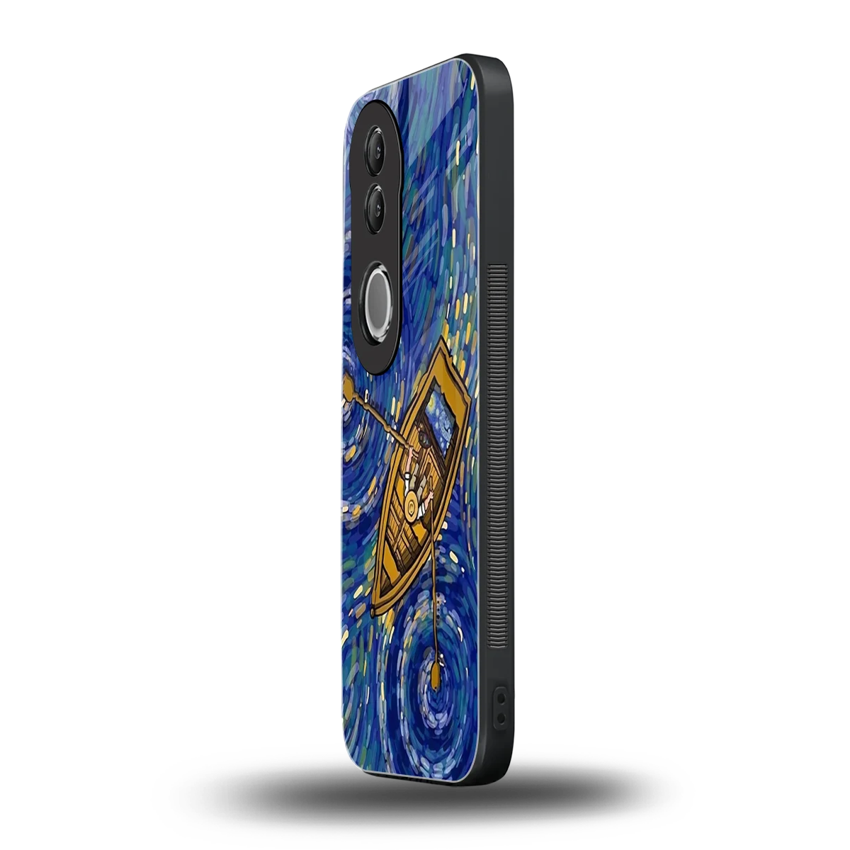 Ocean Voyage vivo v50 mobile cover | shockproof glass phone case