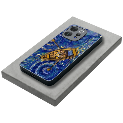 Ocean Voyage stylish phone case for vivo v70 elite | glossy glass and slim fit
