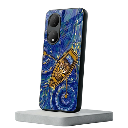 Ocean Voyage Vivo-y100 mobile cover | shockproof glass phone case