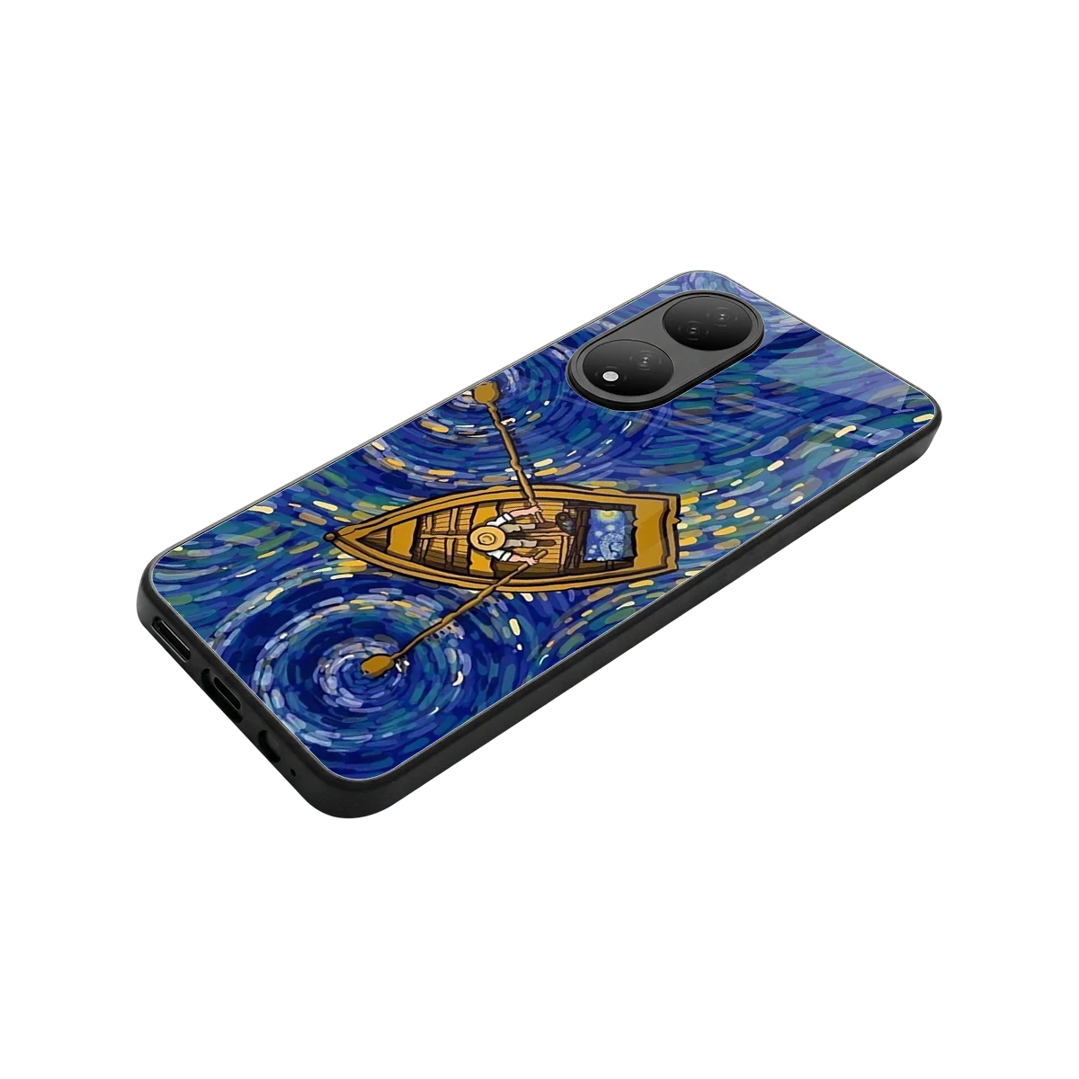Ocean Voyage stylish phone case for Vivo-y100 | glossy glass and slim fit