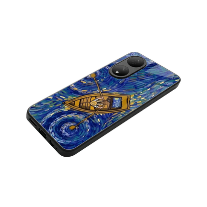 Ocean Voyage stylish phone case for Vivo-y100 | glossy glass and slim fit
