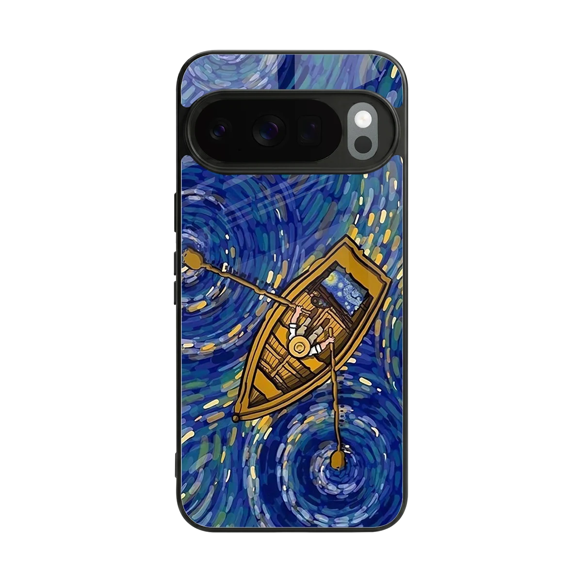 Ocean Voyage back phone cover | glass case for google pixel 10 pro