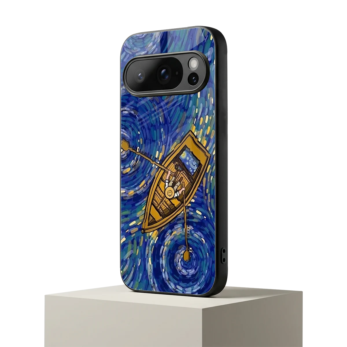 Ocean Voyage google pixel 10 pro mobile cover | shockproof glass phone case