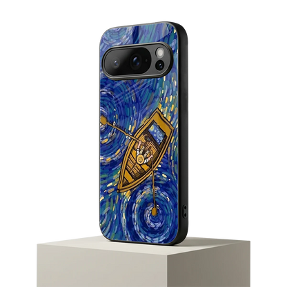 Ocean Voyage google pixel 10 pro mobile cover | shockproof glass phone case