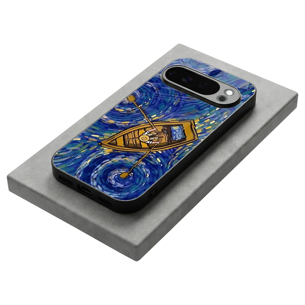 Ocean Voyage stylish phone case for google pixel 10 pro | glossy glass and slim fit