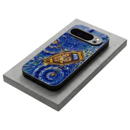 Ocean Voyage stylish phone case for google pixel 10 pro | glossy glass and slim fit