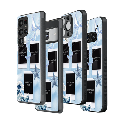 Polaroid Personalised Glass Phone Case