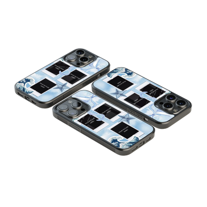Polaroid Personalised Glass Phone Case