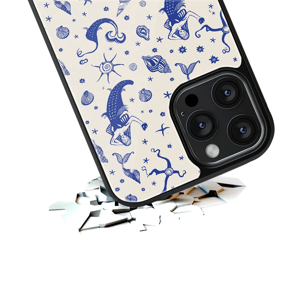Durable Glass Back Mobile Case for iPhone, Samsung, OnePlus, Google Pixel, Redmi, Vivo, Oppo