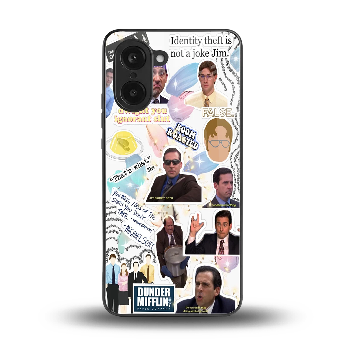 Office Mix back phone cover | glass case for oneplus nord ce5 5g