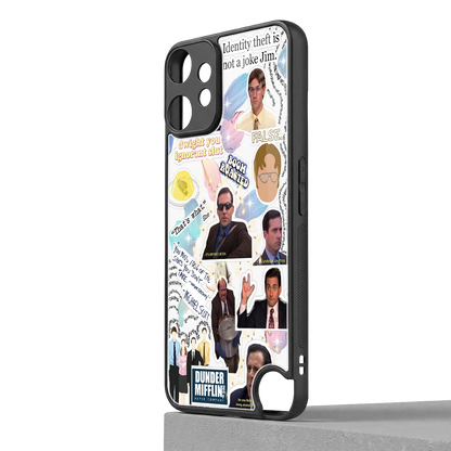 Office Mix cmf nothing phone 2 pro mobile cover | shockproof glass phone case